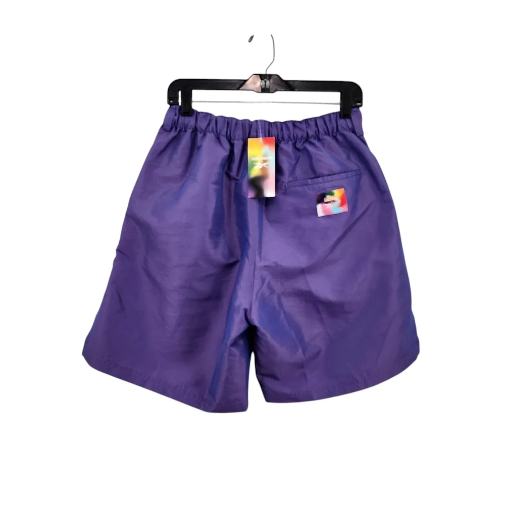 Nao Serati x Reebok Women's Woven Shorts Grape Punch Sz M